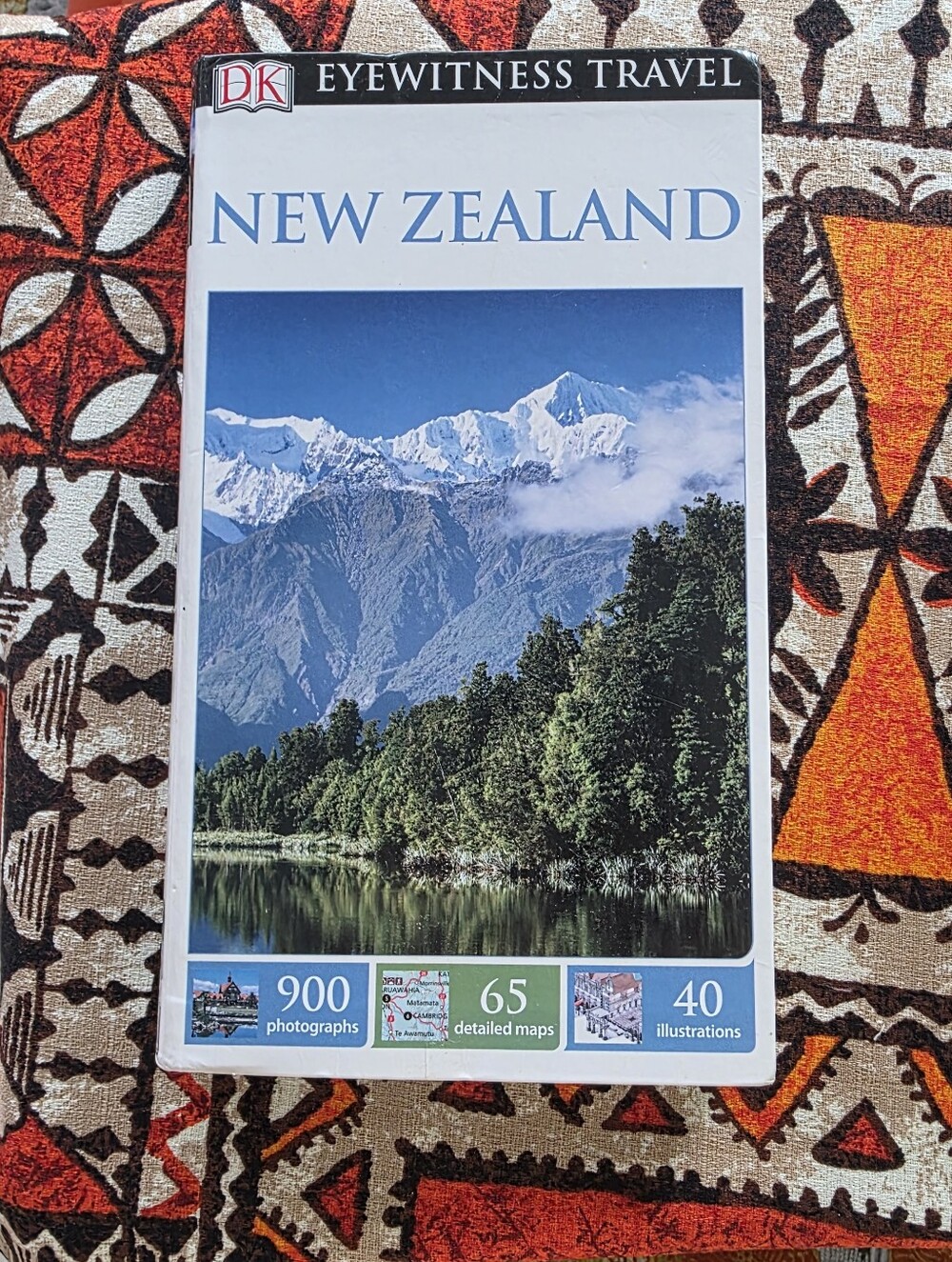DK Eyewitness New Zealand Travel Guide Book Maps Photos Illustrated Free Add On